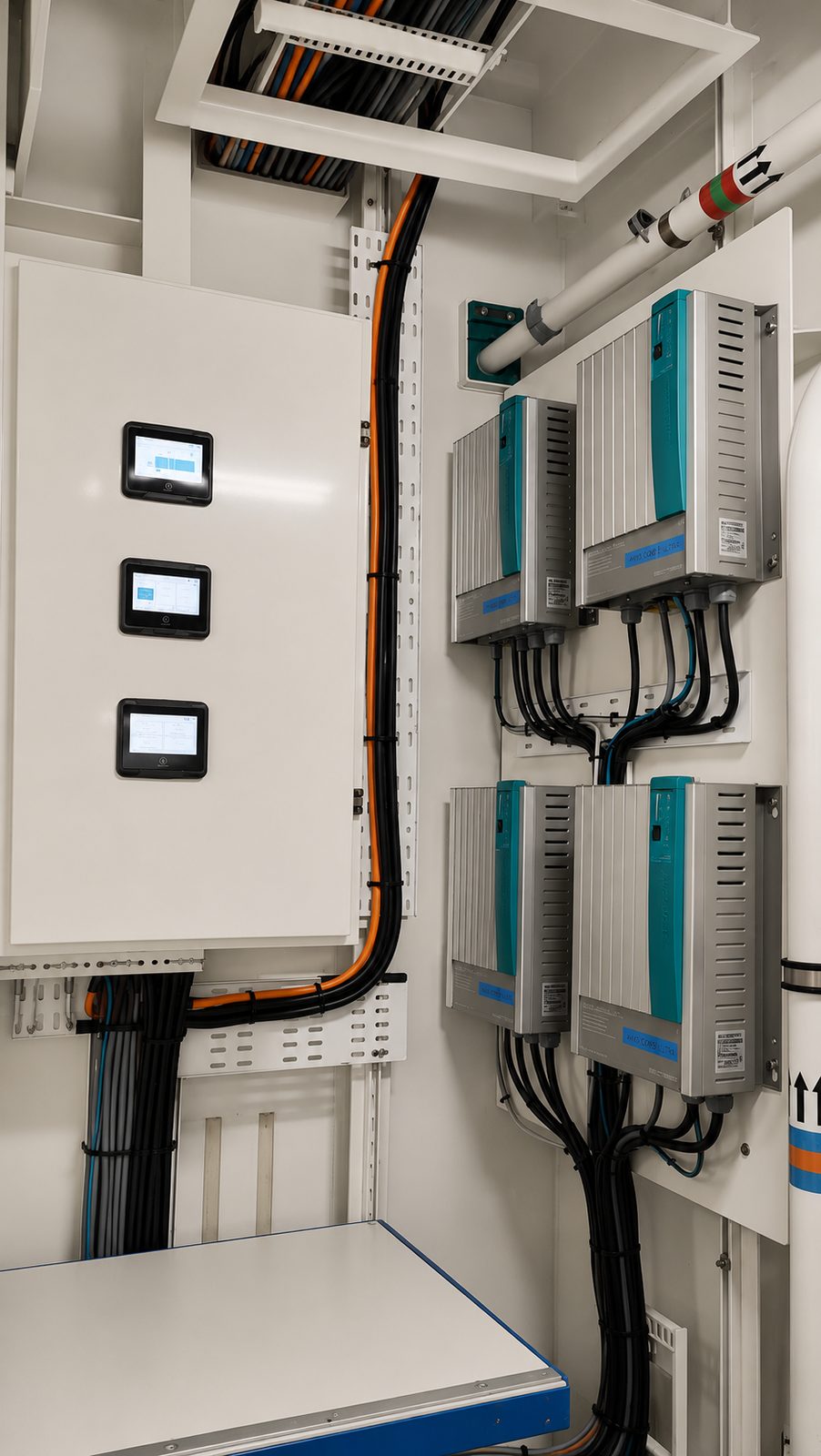 Cable installation and termination